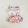 thumbnail image 4 of 3 piezas de ropa para muñecas en miniatura de 20 cm, trajes para muñecas de niña, ropa para muñecas colgantes de 20 cm, regalo para Rosa, 4 of 5