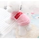 thumbnail image 5 of Ropa para mascotas, suéter cálido para perros, suéter para chihuahua, ropa linda para cachorros, tela polar, ropa cálida de invierno para perros pequeños a medianos (M, rosa), 5 of 5