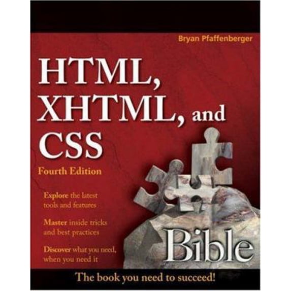 Pre-Owned HTML, XHTML, and CSS Bible (Paperback) 0470128615 9780470128619