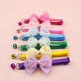 thumbnail image 5 of harmtty Stylish Cat Collar Beautiful Lace Bow-knot   for Taking Photo   Adjustable, 5 of 7