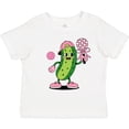 thumbnail image 3 of Inktastic Pickleball Cute Girly Pickle Girls Toddler T-Shirt, 3 of 5
