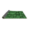 thumbnail image 2 of Ahgly Company Indoor Rectangle Oriental Emerald Green Traditional Area Rugs, 2' x 3', 2 of 4