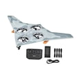 thumbnail image 3 of Avión RC Hobby RC planeador fácil de volar anticolisión Jet Fighter juguetes espuma RC avión para amigos niños mujeres hombres estudiantes , gris, 3 of 8