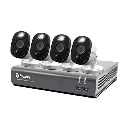 UPC: 0840236125395 | Swann 4 Camera 8 Channel 1080p Full HD DVR Security System