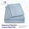 thumbnail image 2 of Sábanas Sweet Home Collection 1500 Supreme, tamaño doble, 2 of 7