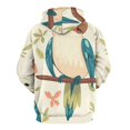 thumbnail image 3 of Cute Birds Floral Pattern Men's Women New Sweatshirt Hoodie Men's Plus Size Sweatshirt Hooded Sweatshirt 3d Printed Street Men's Cloth, 3 of 6