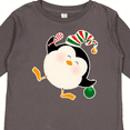 thumbnail image 4 of Inktastic Happy Christmas Penguin Boys or Girls Long Sleeve Toddler T-Shirt, 4 of 5