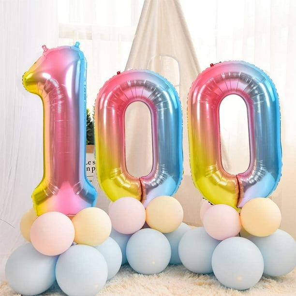 Large number birthday balloons outlet