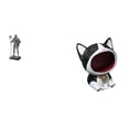 thumbnail image 1 of Figura De Gato Caballeresco, Adorno Decorativo De Mesa Para Entrada, Chimenea, Dormitorio, Decoración Del Hogar, Regalo De Inauguración De La Casa Y Centro De Mesa Artesanal., 1 of 8