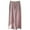 Pink, variant on Tuphregyow Women's Wide Leg Oversized Capris Solid Cotton Linen Pleated Baggy with Pockets Pants Fitting Drawstring Mid Waist Loose Soft Trousers New Style Trendy Pink S