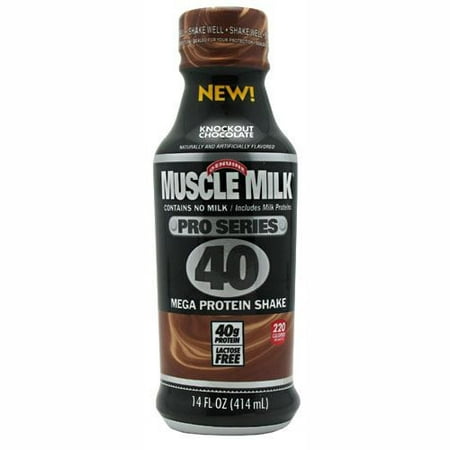 UPC 876063002905 product image for CytoSport RTD Muscle Milk Pro 40 Serie, Knockout Chocolate, 14 Oz, 12 Ct | upcitemdb.com