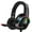 Black, variant on TSV 7.1 Surround Sound Gaming Headset Fit for PC, PS4/PS5, Xbox One, Nintendo Switch, Wired Headset with Noise Cancelling Mic, RGB Light, 3.5mm Over-Ear Headphones for Laptop, Tablet, Mobile