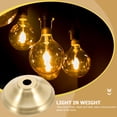 thumbnail image 4 of OULII Lamp Finial Decorative Lamp Shade Parts Golden Copper DIY Enthusiasts 1Set, 4 of 6