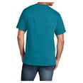 thumbnail image 2 of Yellow Rooster Mens Core Cotton Male T-Shirts Teal L, 2 of 5