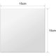 thumbnail image 4 of 16 piezas de pegatinas de azulejos de espejo autoadhesivas DIY pegatinas de pared de espejo cuadrado Ac, 4 of 5