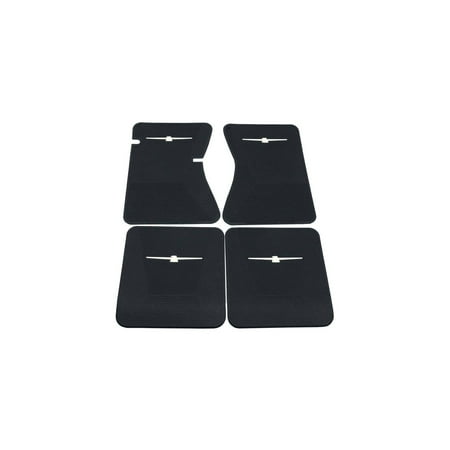 Macs Auto Parts 66 36822 Ford Thunderbird Rubber Floor Mats 4