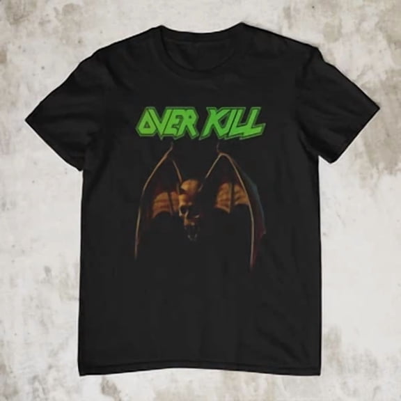 New Overkill Band Unisex Black T-Shirt All Size S To 5XL