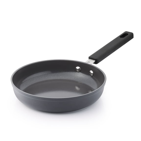 SENSARTE Nonstick Ceramic Frying Pan Skillet, Induction Omelette Pan Egg Pan, Healthy Cookware Chef's Pan with Heat-Resistant Handle, Dishwasher Safe, Gray, 8"