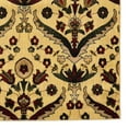 thumbnail image 3 of Linon Home Décor Elegance Area Rug Collection, Cream and Green, 2' x 3', 3 of 3