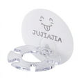 thumbnail image 4 of Soporte para cepillo de dientes sin perforaciones para inodoro, estante de almacenamiento de cepillos de dientes poroso para niños, soporte creativo para pasta de dientes montado en la pared para baño, 4 of 5