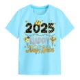 thumbnail image 4 of Godom Girls' Short Sleeve Shirts Casual Crewneck Basic Tees Kids Tshirts Clothes Summer Tops T-Shirt, 4 of 6