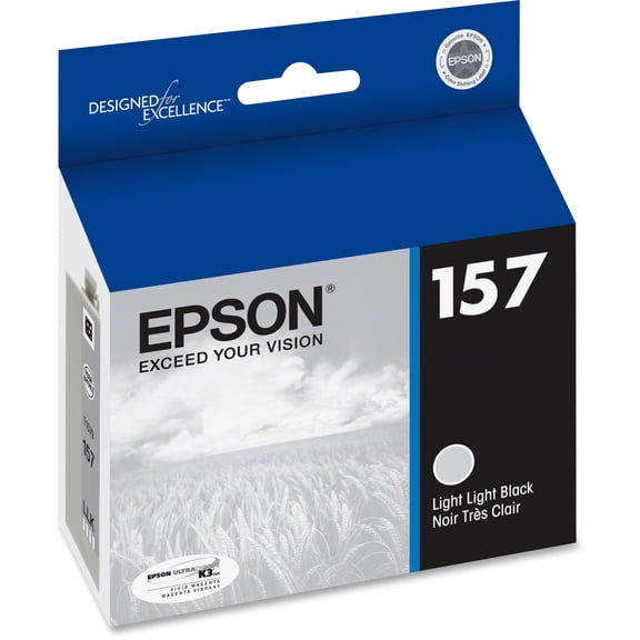 Epson, EPST157920, 157 UltraChrome K3 Ink Cartridge, 1 Each