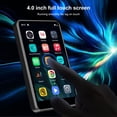 thumbnail image 4 of Reproductor MP3 ZAQE de 80 GB con Bluetooth 5.3, WiFi, pantalla táctil 4.0, 4 of 8