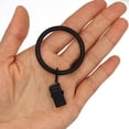thumbnail image 2 of Clips para barra de cortina Black Basics JAMW Sencillez, 2 of 5