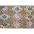 thumbnail image 2 of Addison Rugs Mayfield Premium Machine Washable Transitional Geometric Brown Rectangle Rug, 1'8" x 2'6", 2 of 6