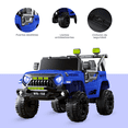 thumbnail image 3 of Montable Eléctrica Jeep Dodo Kids Bwn158 Luces Led Azul, 3 of 10
