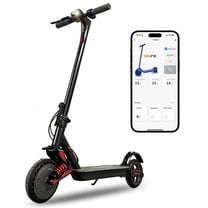 AJOOSOS X2 Electric Scooter for Adults, 36V 500W Motor, 18 MPH Max Speed, 15 Miles Range, Foldable E Scooter
