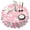 White, variant on 60 Inch Round Lace Tablecloth Water Resistant Washable, Wildflower Garden Aesthetic, Sunflower
