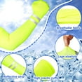 thumbnail image 4 of 6 Pairs UV Sun Protection Arm Sleeves Cooling Compression Arm Sleeves for Women Men Golf Outdoor Sports, 4 of 6