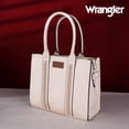 thumbnail image 3 of Wrangler 3Pcs Handbags Set Tote Bag & Medium Crossbody Purse & Wallet, Beige, 3 of 7