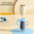 thumbnail image 5 of Electric Baby Bottle Silicone Brush USB Rechargeable Cup Cleaner Easy and Effective Nipple Cleaning Accessories, 5 of 8