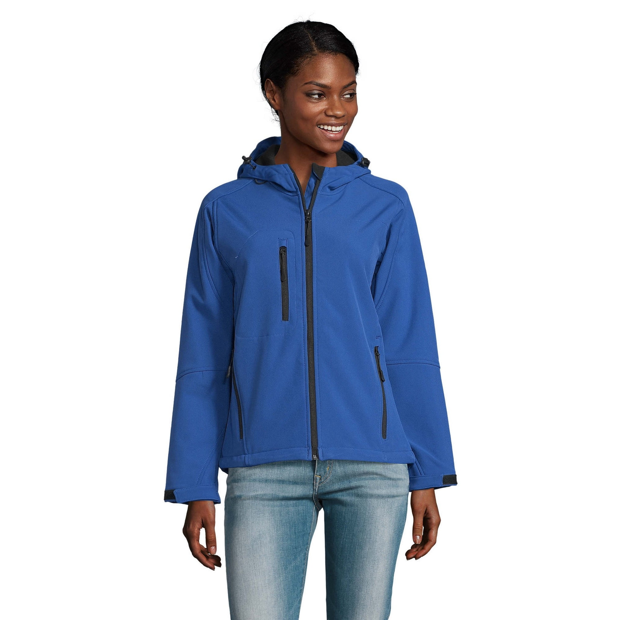 SOLS Womens Replay Hooded Soft Shell 