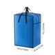 thumbnail image 3 of Bolsa organizadora de gran capacidad para colchas | Tela no tejida, plástico, azul | Plegable para guardar ropa de cama y mantas | Asa reforzada, cremallera bidireccional, varios tamaños (L/M/S), 3 of 6