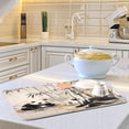 thumbnail image 6 of FREEAMG Dish Drying Mat Panda Painting Absorbent Dry Mats for Dishes Draining Pad for Kitchen Countertop 18" x 24", 6 of 7