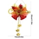 thumbnail image 3 of Uuiauoio Christmas Bell Ornaments with English Characters and Yuanbao Design, Hanging Decor for Tree and Home, Festive Holiday Decoration Set , Gift Accents Hangings, 3 of 6