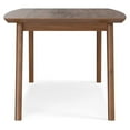 thumbnail image 2 of Pemberly Row Large Rectangular Modern Wood Dining Table in Walnut, 2 of 9