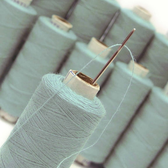 Blue Polyester Thread New Quilting Sewing Spun Supplies 20 Pcs Wholesale Spool