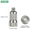 thumbnail image 3 of Uxcell 10-Pack Brass Misting Nozzles, 0.15mm Orifice Misting System Parts [3/16"], 3 of 6
