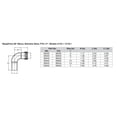 thumbnail image 2 of Viega MegaPress 3/4" 90 Stainless Steel 304 Elbow Street - Press Conn... [95035], 2 of 2