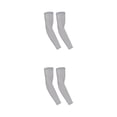 thumbnail image 2 of Sonducket Ciclismo Manga del brazo Portátil Lavable Colorido Baloncesto Fútbol Correr Montañismo Mangas Accesorios Gris claro S gris claro S 2piezas Sonducket CBP448406, 2 of 5
