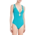 thumbnail image 3 of BCBG Paris Women's Adjustable Keyhole One Piece, 3 of 5