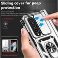 thumbnail image 4 of Estuche GANGXUN para Samsung Galaxy Z Fold 4, soporte giratorio 360°, estilo mecánico y magnético, 4 of 5