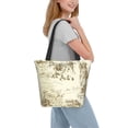 thumbnail image 2 of Pofeuu American Monuments Print Women Fashion Shoulder Handbags Top Handle Satchel Bags Tote Shoulder Shopping Bag Stylish Canvas Tote Bag, 2 of 6