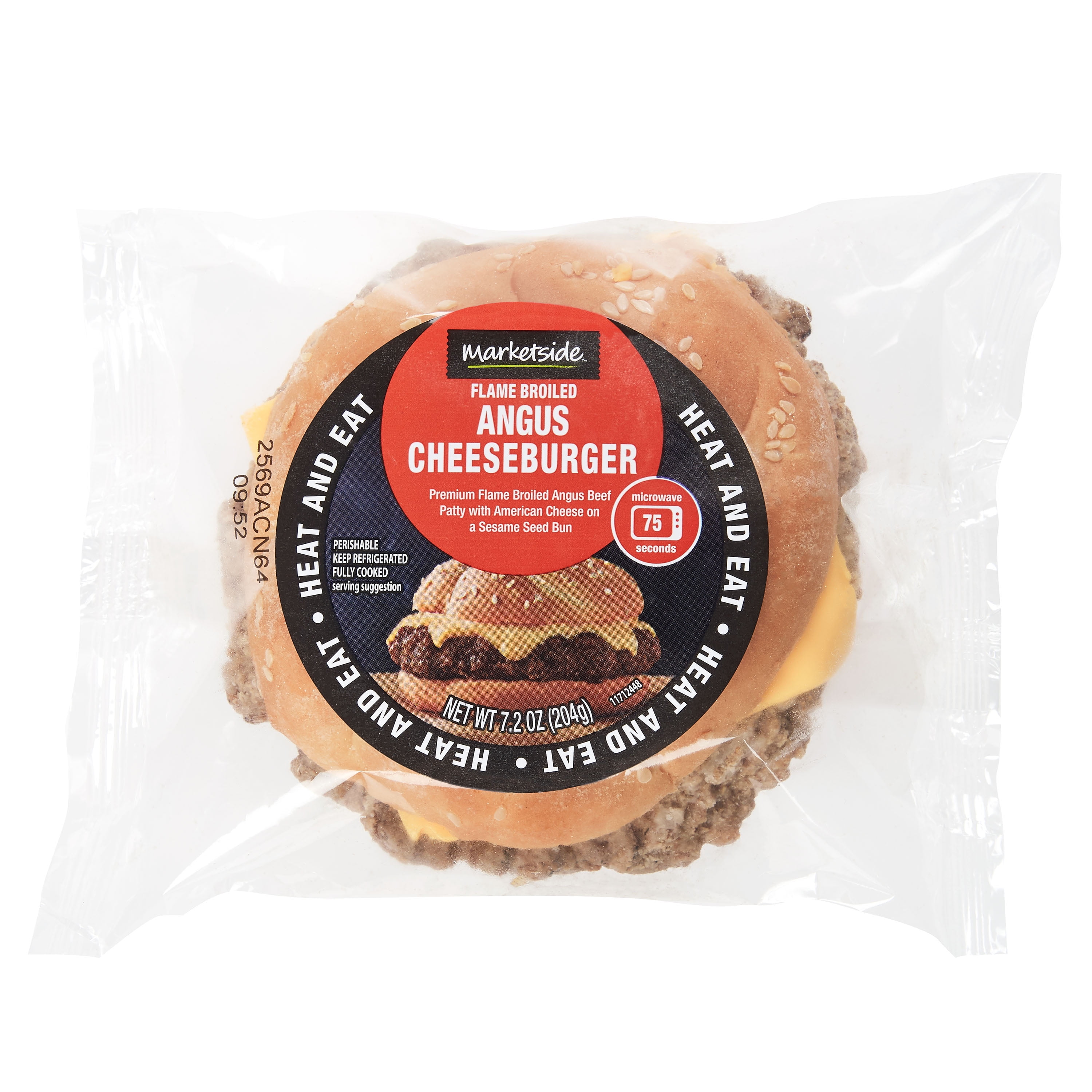 Marketside Angus Cheese Burger