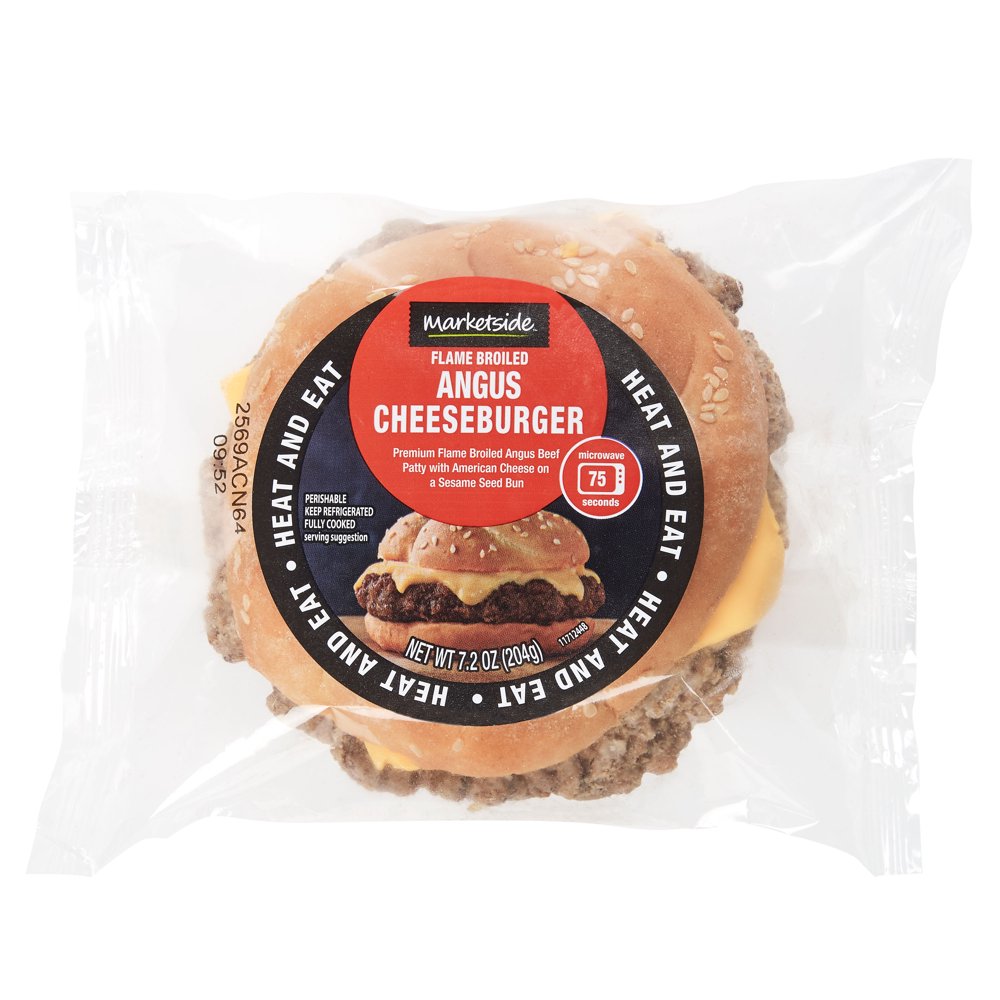 Marketside Angus Cheese Burger