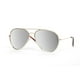 thumbnail image 1 of Gafas de sol Gravity Shades Aviador Espejado Dorado, 1 of 2